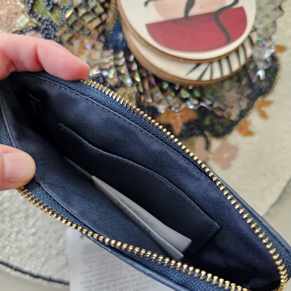 Coach Blue Jean Quarter Zip - Picture 3 of 4